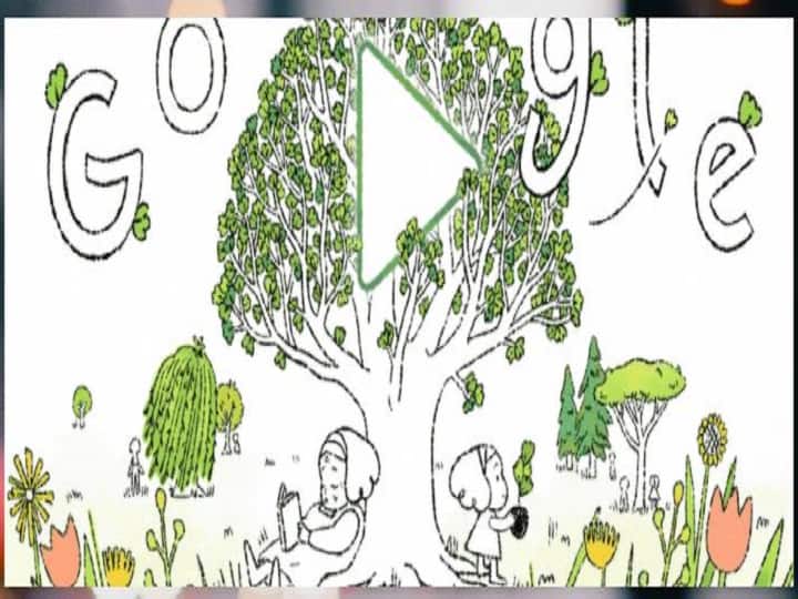 Google created a special Doodle on the occasion of Earth Day, this cute message