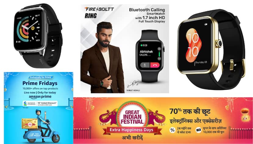 Best 5 Branded Fitness & Calling Watches in Amazon Sale Starting at Rs.1500 Only