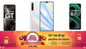 Buy realme phone with 64MP camera in less than 10 thousand, only offer on realme phone in amazon sale