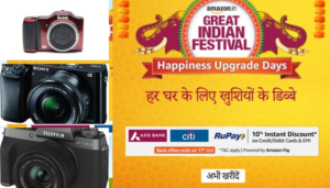 Know about the top 5 DSLR camera deals and discounts available on Amazon